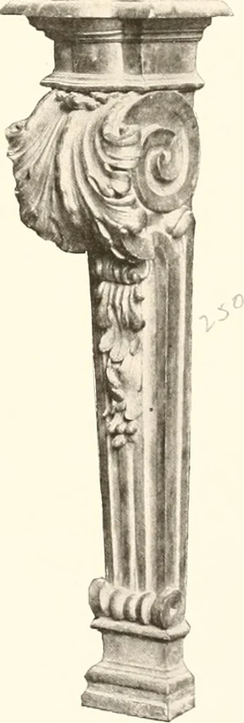 An illustration from De luxe illustrated catalogue of the treasures and antiquities illustrating the golden age of Italian art, belonging to the famous expert and antiquarian, Signor Stefano Bardini, of Florence, Italy;, 1918, leaf 474