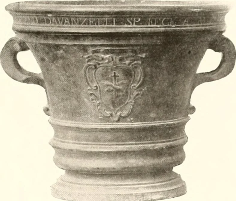 An illustration from De luxe illustrated catalogue of the treasures and antiquities illustrating the golden age of Italian art, belonging to the famous expert and antiquarian, Signor Stefano Bardini, of Florence, Italy;, 1918, leaf 48