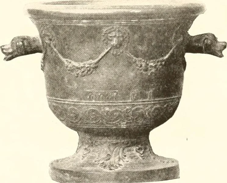 An illustration from De luxe illustrated catalogue of the treasures and antiquities illustrating the golden age of Italian art, belonging to the famous expert and antiquarian, Signor Stefano Bardini, of Florence, Italy;, 1918, leaf 48