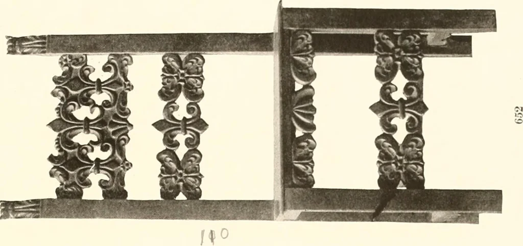 An illustration from De luxe illustrated catalogue of the treasures and antiquities illustrating the golden age of Italian art, belonging to the famous expert and antiquarian, Signor Stefano Bardini, of Florence, Italy;, 1918, leaf 486