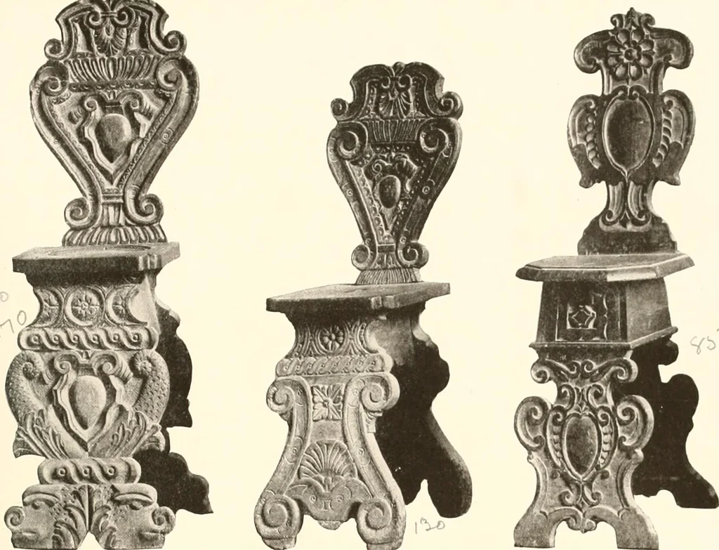 An illustration from De luxe illustrated catalogue of the treasures and antiquities illustrating the golden age of Italian art, belonging to the famous expert and antiquarian, Signor Stefano Bardini, of Florence, Italy;, 1918, leaf 490