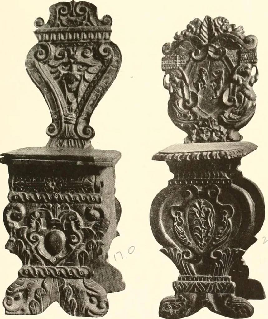 An illustration from De luxe illustrated catalogue of the treasures and antiquities illustrating the golden age of Italian art, belonging to the famous expert and antiquarian, Signor Stefano Bardini, of Florence, Italy;, 1918, leaf 490