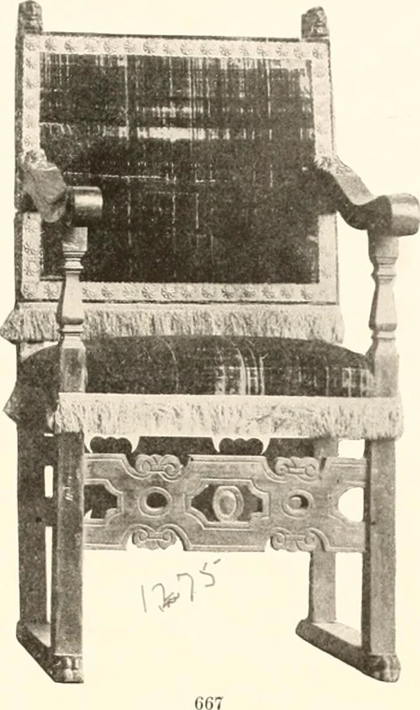 An illustration from De luxe illustrated catalogue of the treasures and antiquities illustrating the golden age of Italian art, belonging to the famous expert and antiquarian, Signor Stefano Bardini, of Florence, Italy;, 1918, leaf 492