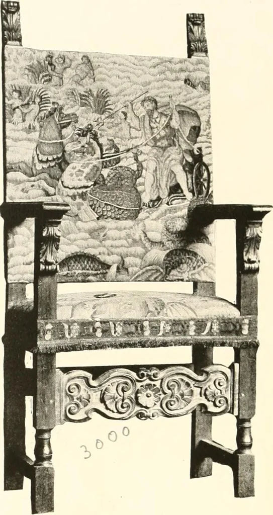 An illustration from De luxe illustrated catalogue of the treasures and antiquities illustrating the golden age of Italian art, belonging to the famous expert and antiquarian, Signor Stefano Bardini, of Florence, Italy;, 1918, leaf 493