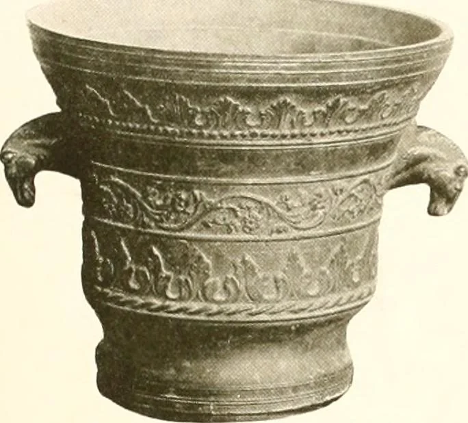 An illustration from De luxe illustrated catalogue of the treasures and antiquities illustrating the golden age of Italian art, belonging to the famous expert and antiquarian, Signor Stefano Bardini, of Florence, Italy;, 1918, leaf 50