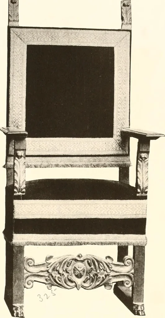 An illustration from De luxe illustrated catalogue of the treasures and antiquities illustrating the golden age of Italian art, belonging to the famous expert and antiquarian, Signor Stefano Bardini, of Florence, Italy;, 1918, leaf 502