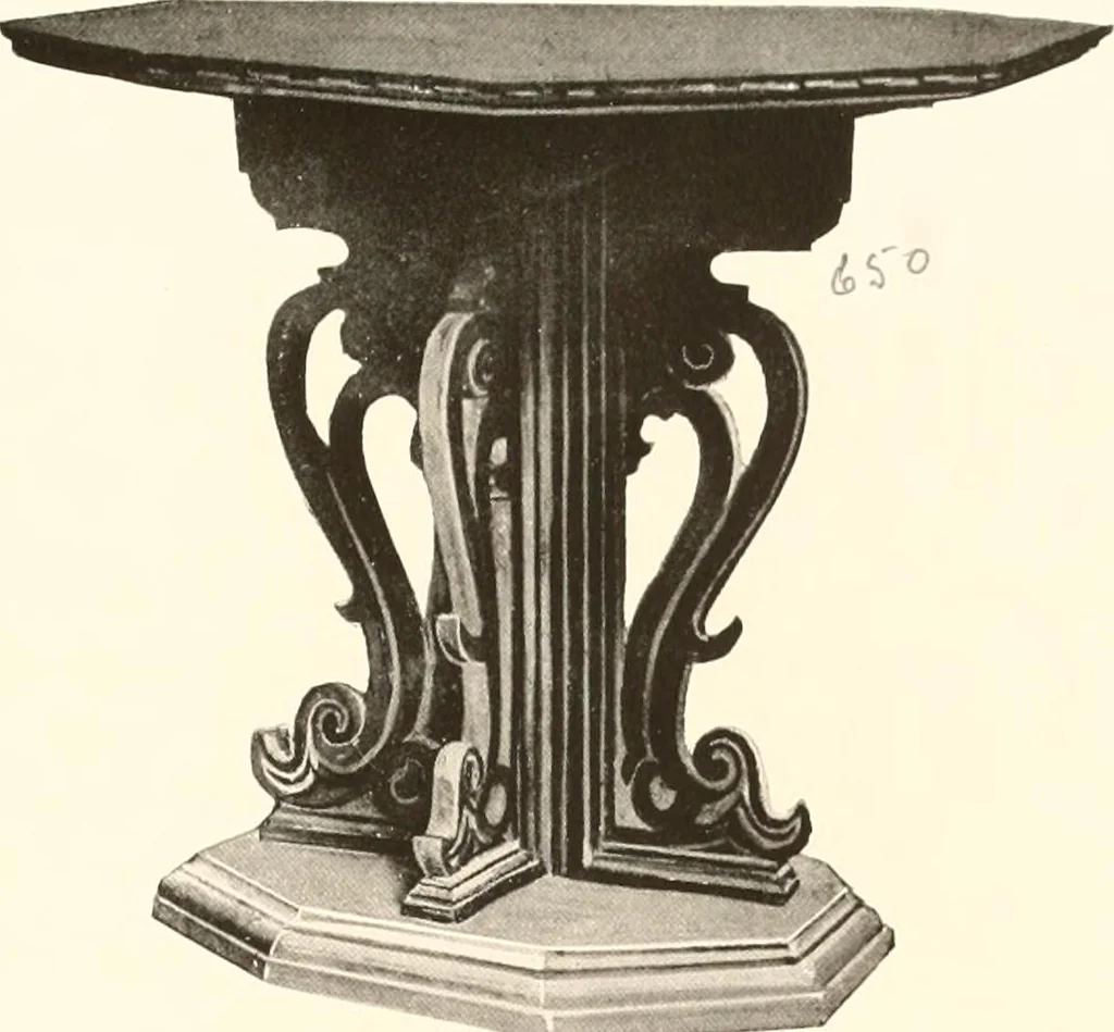 An illustration from De luxe illustrated catalogue of the treasures and antiquities illustrating the golden age of Italian art, belonging to the famous expert and antiquarian, Signor Stefano Bardini, of Florence, Italy;, 1918, leaf 506