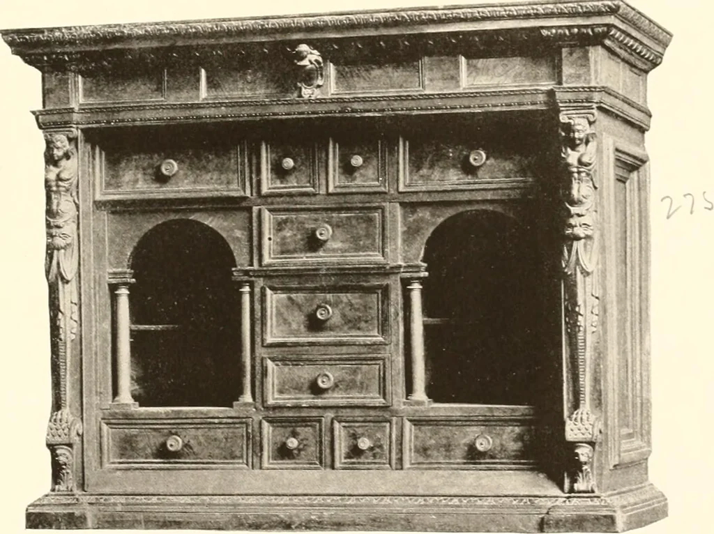 An illustration from De luxe illustrated catalogue of the treasures and antiquities illustrating the golden age of Italian art, belonging to the famous expert and antiquarian, Signor Stefano Bardini, of Florence, Italy;, 1918, leaf 512