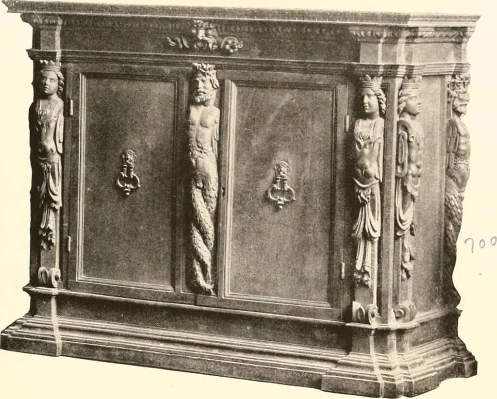 An illustration from De luxe illustrated catalogue of the treasures and antiquities illustrating the golden age of Italian art, belonging to the famous expert and antiquarian, Signor Stefano Bardini, of Florence, Italy;, 1918, leaf 516