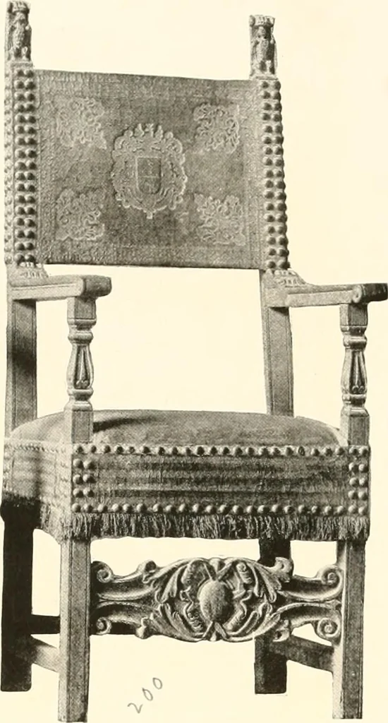 An illustration from De luxe illustrated catalogue of the treasures and antiquities illustrating the golden age of Italian art, belonging to the famous expert and antiquarian, Signor Stefano Bardini, of Florence, Italy;, 1918, leaf 523