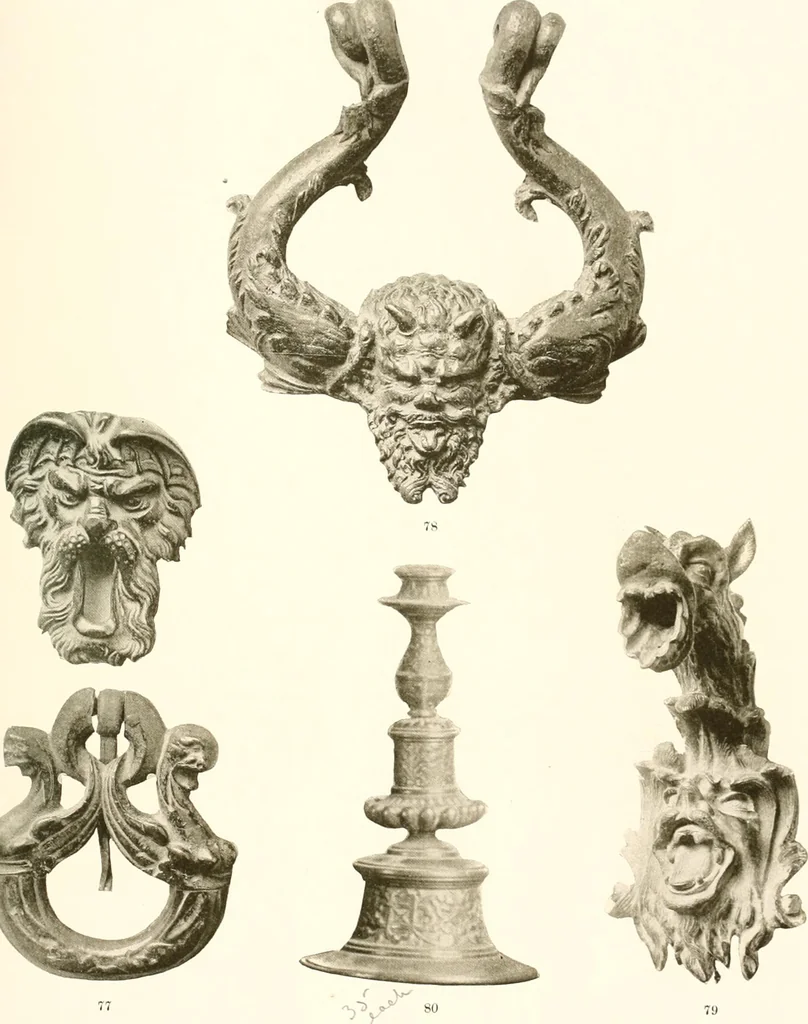 An illustration from De luxe illustrated catalogue of the treasures and antiquities illustrating the golden age of Italian art, belonging to the famous expert and antiquarian, Signor Stefano Bardini, of Florence, Italy;, 1918, leaf 54