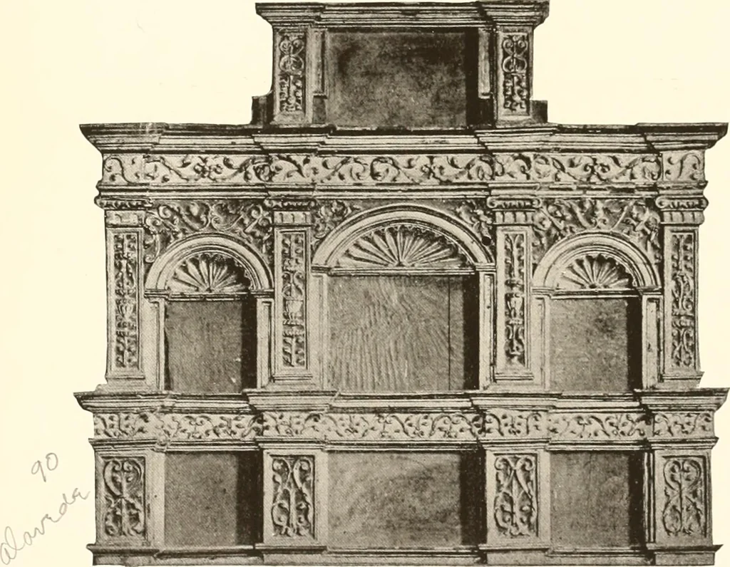 An illustration from De luxe illustrated catalogue of the treasures and antiquities illustrating the golden age of Italian art, belonging to the famous expert and antiquarian, Signor Stefano Bardini, of Florence, Italy;, 1918, leaf 542