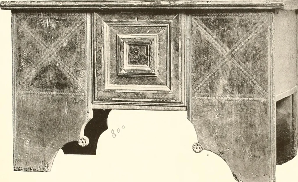 An illustration from De luxe illustrated catalogue of the treasures and antiquities illustrating the golden age of Italian art, belonging to the famous expert and antiquarian, Signor Stefano Bardini, of Florence, Italy;, 1918, leaf 546