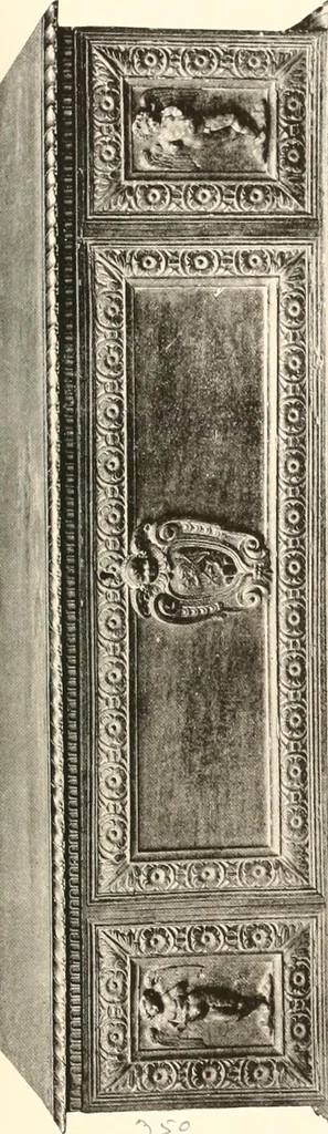 An illustration from De luxe illustrated catalogue of the treasures and antiquities illustrating the golden age of Italian art, belonging to the famous expert and antiquarian, Signor Stefano Bardini, of Florence, Italy;, 1918, leaf 554