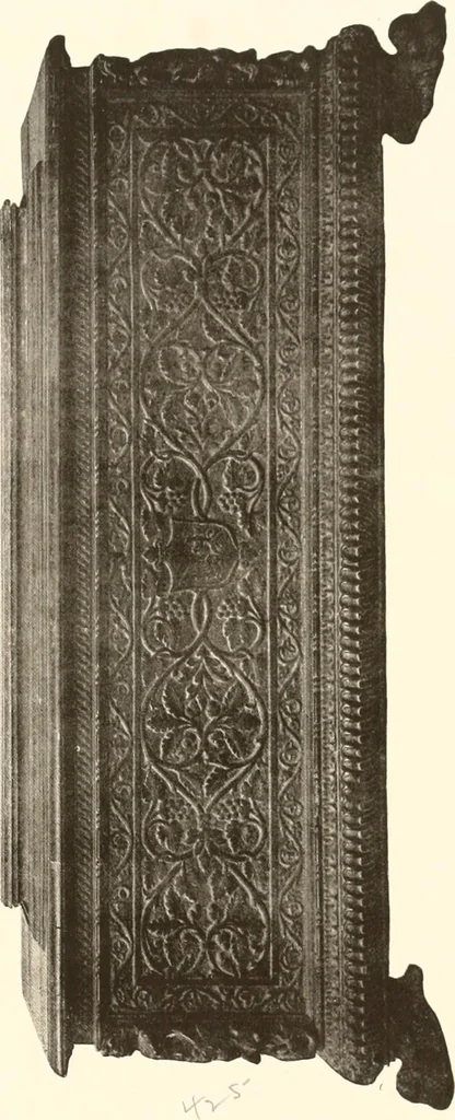 An illustration from De luxe illustrated catalogue of the treasures and antiquities illustrating the golden age of Italian art, belonging to the famous expert and antiquarian, Signor Stefano Bardini, of Florence, Italy;, 1918, leaf 554