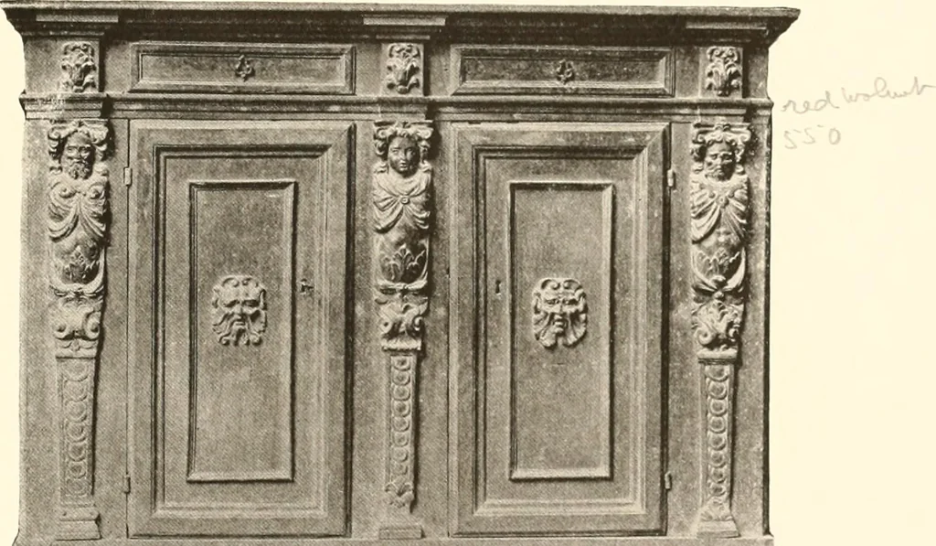 An illustration from De luxe illustrated catalogue of the treasures and antiquities illustrating the golden age of Italian art, belonging to the famous expert and antiquarian, Signor Stefano Bardini, of Florence, Italy;, 1918, leaf 562