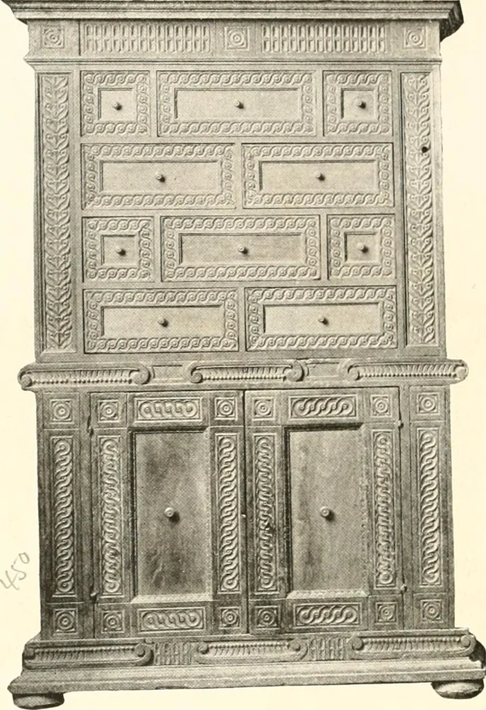 An illustration from De luxe illustrated catalogue of the treasures and antiquities illustrating the golden age of Italian art, belonging to the famous expert and antiquarian, Signor Stefano Bardini, of Florence, Italy;, 1918, leaf 563