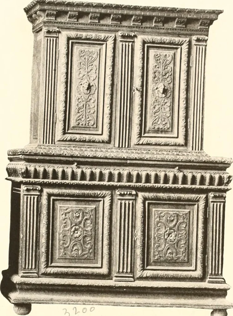 An illustration from De luxe illustrated catalogue of the treasures and antiquities illustrating the golden age of Italian art, belonging to the famous expert and antiquarian, Signor Stefano Bardini, of Florence, Italy;, 1918, leaf 564