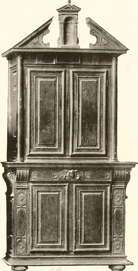 An illustration from De luxe illustrated catalogue of the treasures and antiquities illustrating the golden age of Italian art, belonging to the famous expert and antiquarian, Signor Stefano Bardini, of Florence, Italy;, 1918, leaf 566
