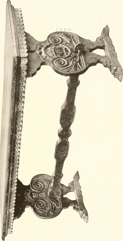 An illustration from De luxe illustrated catalogue of the treasures and antiquities illustrating the golden age of Italian art, belonging to the famous expert and antiquarian, Signor Stefano Bardini, of Florence, Italy;, 1918, leaf 586