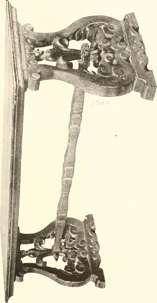 An illustration from De luxe illustrated catalogue of the treasures and antiquities illustrating the golden age of Italian art, belonging to the famous expert and antiquarian, Signor Stefano Bardini, of Florence, Italy;, 1918, leaf 594