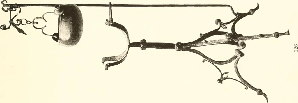An illustration from De luxe illustrated catalogue of the treasures and antiquities illustrating the golden age of Italian art, belonging to the famous expert and antiquarian, Signor Stefano Bardini, of Florence, Italy;, 1918, leaf 92
