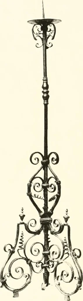 An illustration from De luxe illustrated catalogue of the treasures and antiquities illustrating the golden age of Italian art, belonging to the famous expert and antiquarian, Signor Stefano Bardini, of Florence, Italy;, 1918, leaf 95
