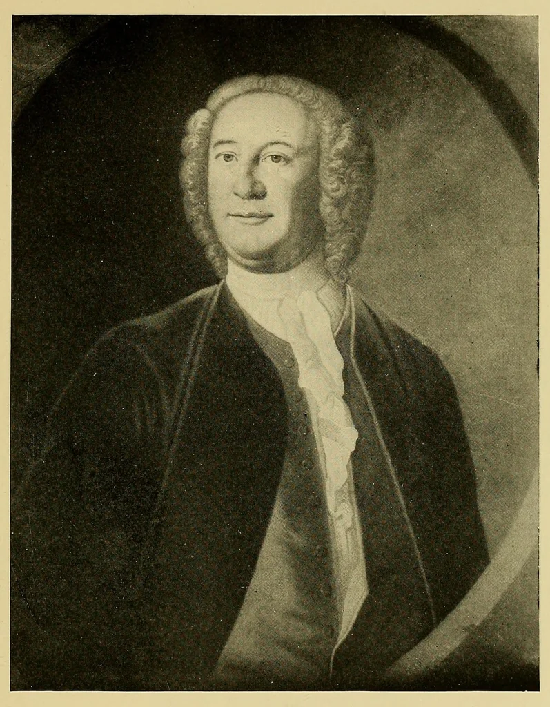 An illustration from De luxe illustrated catalogue of early American portraits : collected by Mr. Thomas B. Clarke. To be sold at unrestricted public sale by direction the owner ... on the evening of Jan. 7th, 1919. The sale will be conducted by Mr. Thomas E. Kirby of the American Art Association, 1919, leaf 123