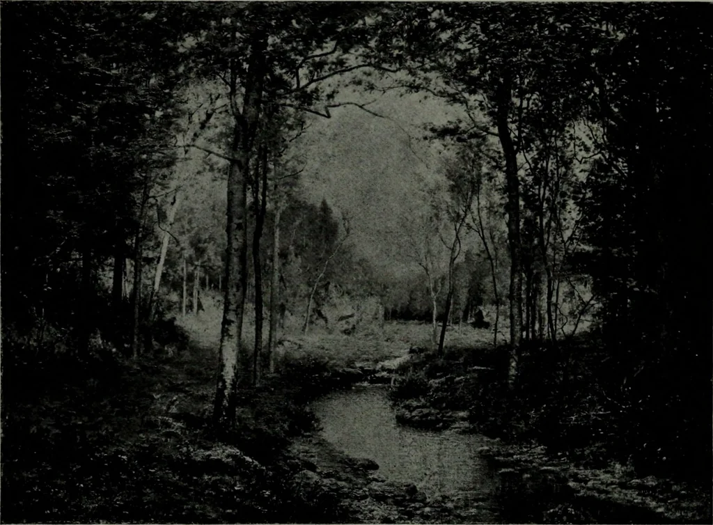 An illustration from De luxe illustrated catalogue of the notable art collection formed by the late George A. Hearn ... to be sold at unrestricted public sale, as directed by the terms of the will, Clarkson Cowl, Herbert Spencer Greims and George E. Schank, executors, on the afternoons and evenings at the places herein stated .., 1918, leaf 104