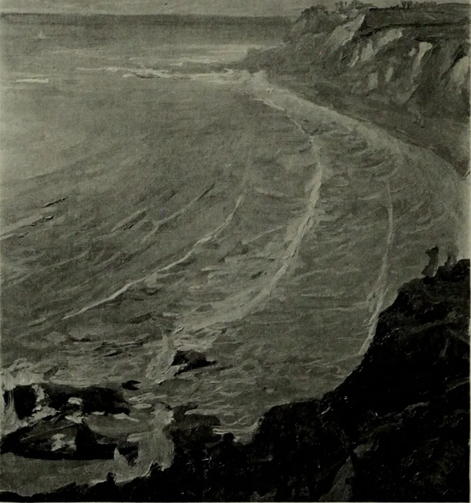 An illustration from De luxe illustrated catalogue of the notable art collection formed by the late George A. Hearn ... to be sold at unrestricted public sale, as directed by the terms of the will, Clarkson Cowl, Herbert Spencer Greims and George E. Schank, executors, on the afternoons and evenings at the places herein stated .., 1918, leaf 127