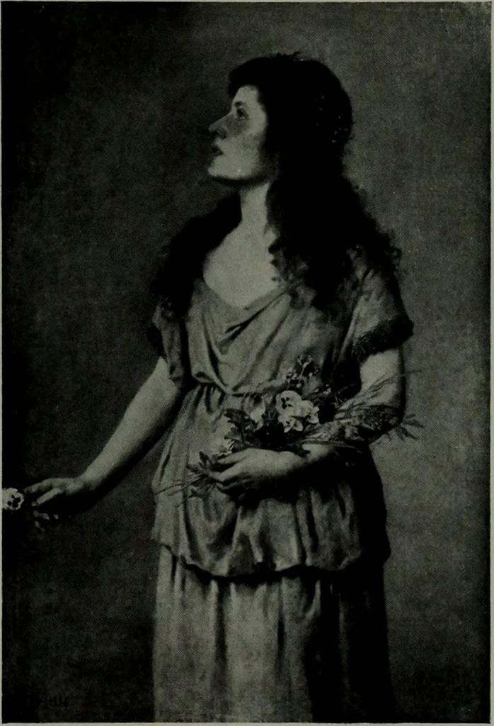 An illustration from De luxe illustrated catalogue of the notable art collection formed by the late George A. Hearn ... to be sold at unrestricted public sale, as directed by the terms of the will, Clarkson Cowl, Herbert Spencer Greims and George E. Schank, executors, on the afternoons and evenings at the places herein stated .., 1918, leaf 138