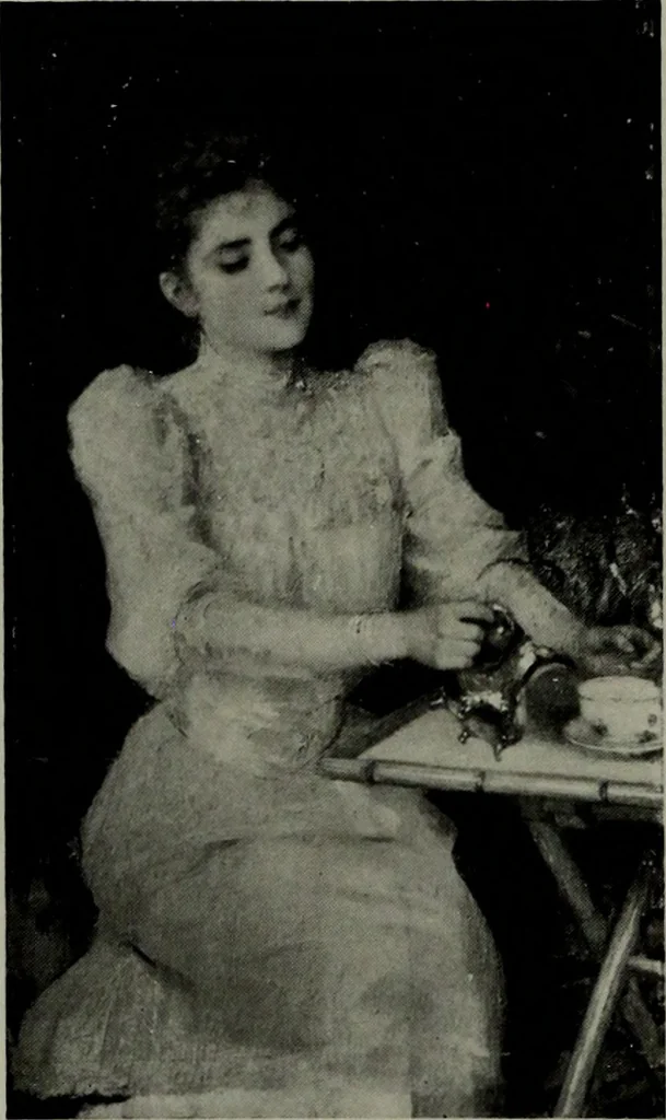 An illustration from De luxe illustrated catalogue of the notable art collection formed by the late George A. Hearn ... to be sold at unrestricted public sale, as directed by the terms of the will, Clarkson Cowl, Herbert Spencer Greims and George E. Schank, executors, on the afternoons and evenings at the places herein stated .., 1918, leaf 141