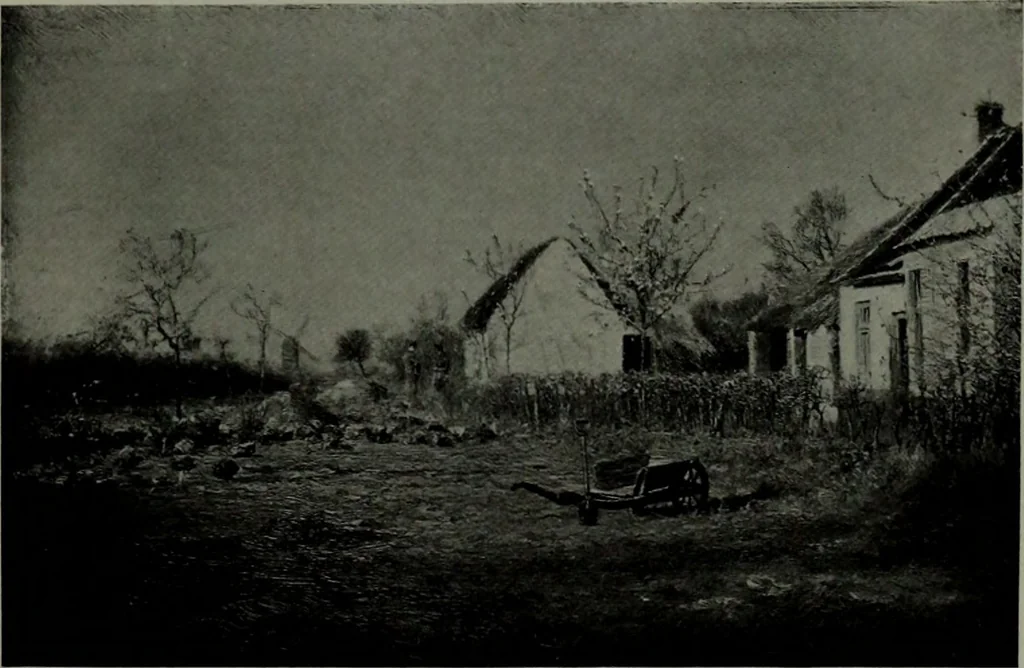 An illustration from De luxe illustrated catalogue of the notable art collection formed by the late George A. Hearn ... to be sold at unrestricted public sale, as directed by the terms of the will, Clarkson Cowl, Herbert Spencer Greims and George E. Schank, executors, on the afternoons and evenings at the places herein stated .., 1918, leaf 144