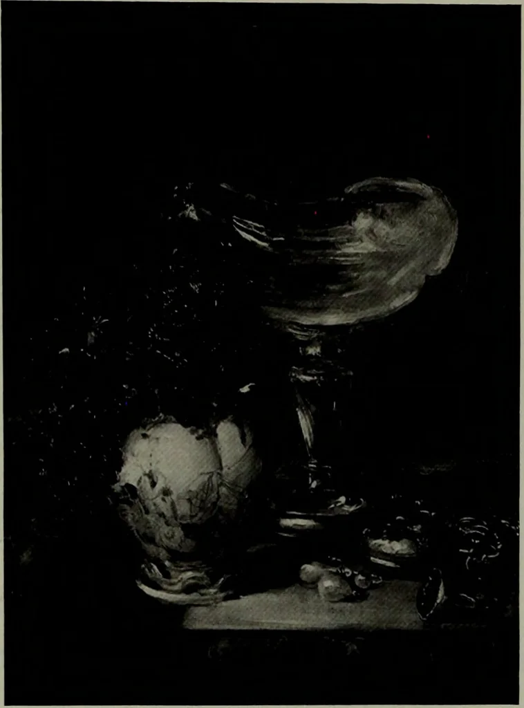 An illustration from De luxe illustrated catalogue of the notable art collection formed by the late George A. Hearn ... to be sold at unrestricted public sale, as directed by the terms of the will, Clarkson Cowl, Herbert Spencer Greims and George E. Schank, executors, on the afternoons and evenings at the places herein stated .., 1918, leaf 153