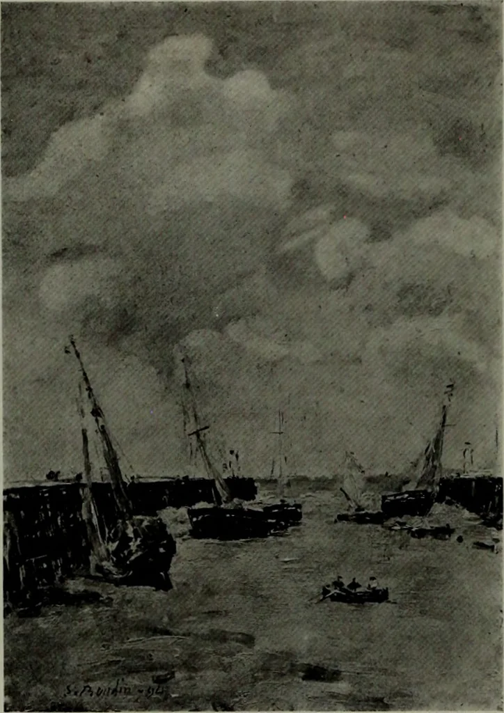 An illustration from De luxe illustrated catalogue of the notable art collection formed by the late George A. Hearn ... to be sold at unrestricted public sale, as directed by the terms of the will, Clarkson Cowl, Herbert Spencer Greims and George E. Schank, executors, on the afternoons and evenings at the places herein stated .., 1918, leaf 161