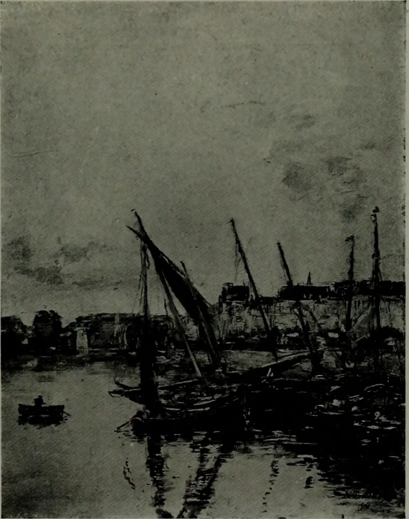 An illustration from De luxe illustrated catalogue of the notable art collection formed by the late George A. Hearn ... to be sold at unrestricted public sale, as directed by the terms of the will, Clarkson Cowl, Herbert Spencer Greims and George E. Schank, executors, on the afternoons and evenings at the places herein stated .., 1918, leaf 166
