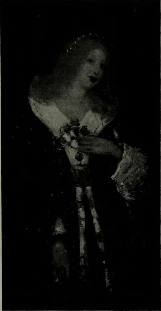 An illustration from De luxe illustrated catalogue of the notable art collection formed by the late George A. Hearn ... to be sold at unrestricted public sale, as directed by the terms of the will, Clarkson Cowl, Herbert Spencer Greims and George E. Schank, executors, on the afternoons and evenings at the places herein stated .., 1918, leaf 180