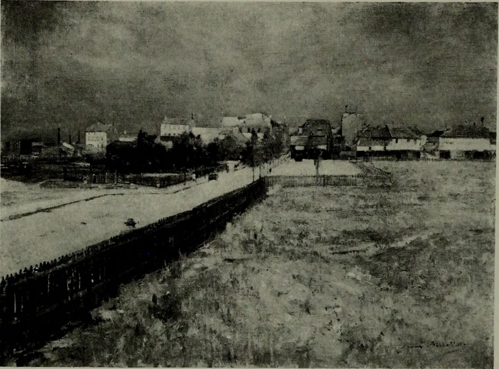 An illustration from De luxe illustrated catalogue of the notable art collection formed by the late George A. Hearn ... to be sold at unrestricted public sale, as directed by the terms of the will, Clarkson Cowl, Herbert Spencer Greims and George E. Schank, executors, on the afternoons and evenings at the places herein stated .., 1918, leaf 185