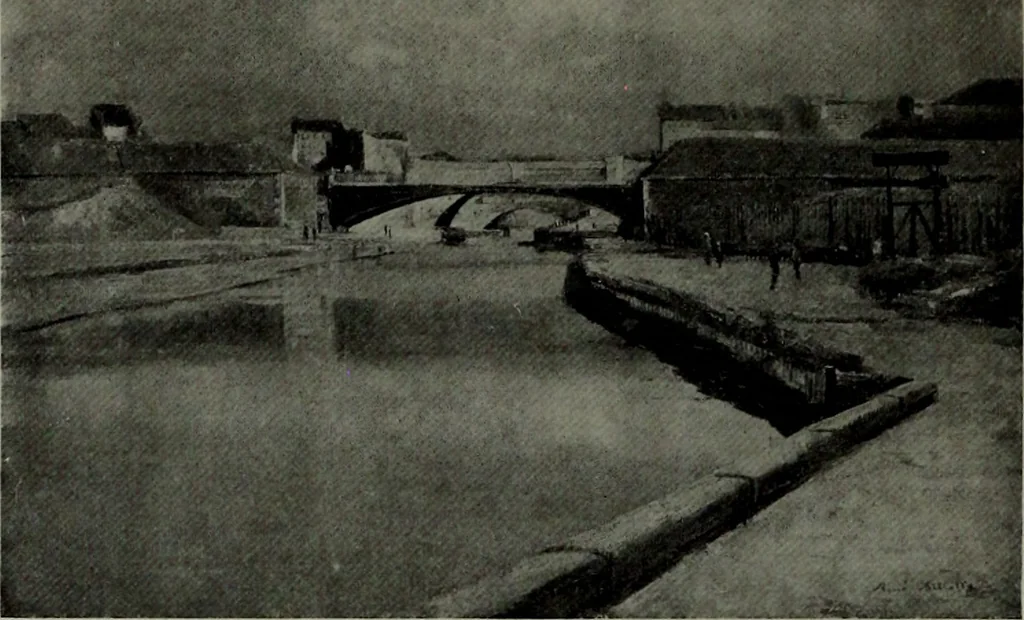 An illustration from De luxe illustrated catalogue of the notable art collection formed by the late George A. Hearn ... to be sold at unrestricted public sale, as directed by the terms of the will, Clarkson Cowl, Herbert Spencer Greims and George E. Schank, executors, on the afternoons and evenings at the places herein stated .., 1918, leaf 191