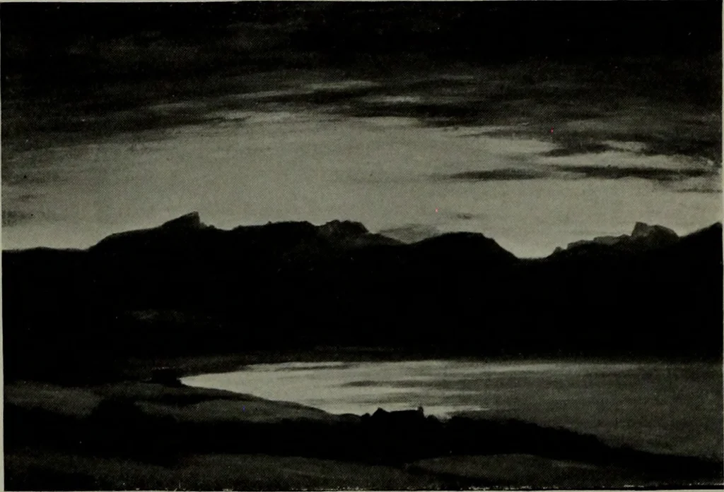 An illustration from De luxe illustrated catalogue of the notable art collection formed by the late George A. Hearn ... to be sold at unrestricted public sale, as directed by the terms of the will, Clarkson Cowl, Herbert Spencer Greims and George E. Schank, executors, on the afternoons and evenings at the places herein stated .., 1918, leaf 201