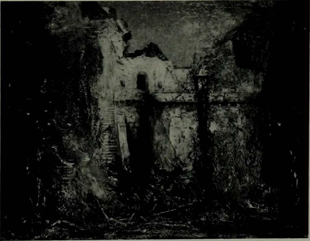 An illustration from De luxe illustrated catalogue of the notable art collection formed by the late George A. Hearn ... to be sold at unrestricted public sale, as directed by the terms of the will, Clarkson Cowl, Herbert Spencer Greims and George E. Schank, executors, on the afternoons and evenings at the places herein stated .., 1918, leaf 208