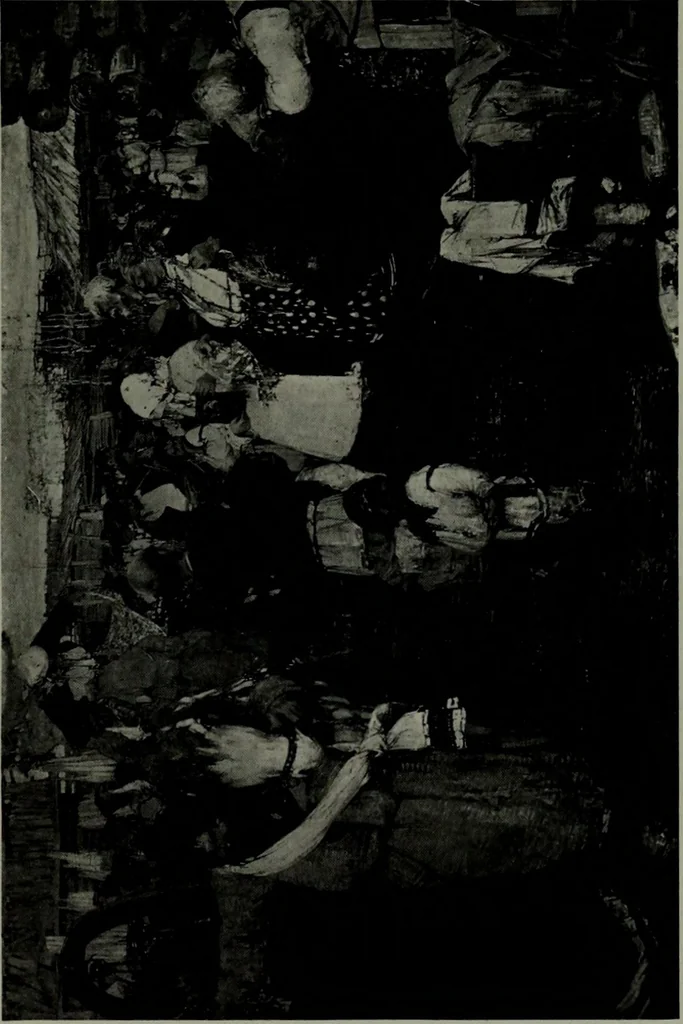 An illustration from De luxe illustrated catalogue of the notable art collection formed by the late George A. Hearn ... to be sold at unrestricted public sale, as directed by the terms of the will, Clarkson Cowl, Herbert Spencer Greims and George E. Schank, executors, on the afternoons and evenings at the places herein stated .., 1918, leaf 242