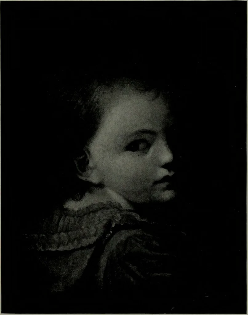 An illustration from De luxe illustrated catalogue of the notable art collection formed by the late George A. Hearn ... to be sold at unrestricted public sale, as directed by the terms of the will, Clarkson Cowl, Herbert Spencer Greims and George E. Schank, executors, on the afternoons and evenings at the places herein stated .., 1918, leaf 256