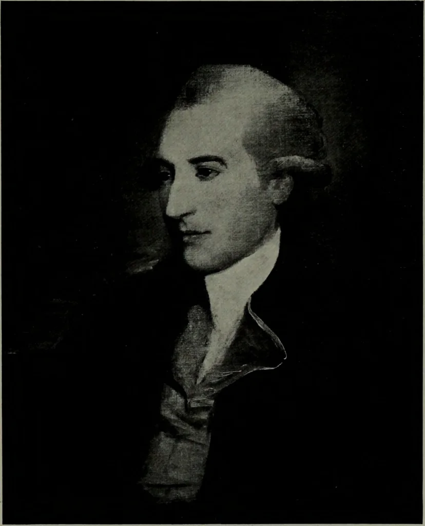 An illustration from De luxe illustrated catalogue of the notable art collection formed by the late George A. Hearn ... to be sold at unrestricted public sale, as directed by the terms of the will, Clarkson Cowl, Herbert Spencer Greims and George E. Schank, executors, on the afternoons and evenings at the places herein stated .., 1918, leaf 264