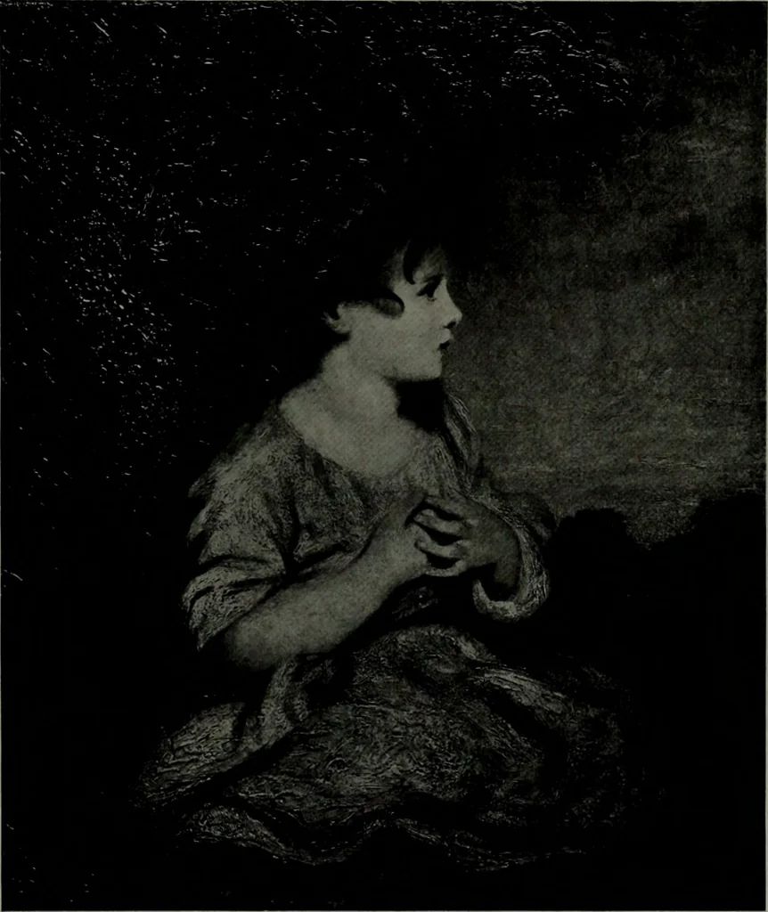 An illustration from De luxe illustrated catalogue of the notable art collection formed by the late George A. Hearn ... to be sold at unrestricted public sale, as directed by the terms of the will, Clarkson Cowl, Herbert Spencer Greims and George E. Schank, executors, on the afternoons and evenings at the places herein stated .., 1918, leaf 282