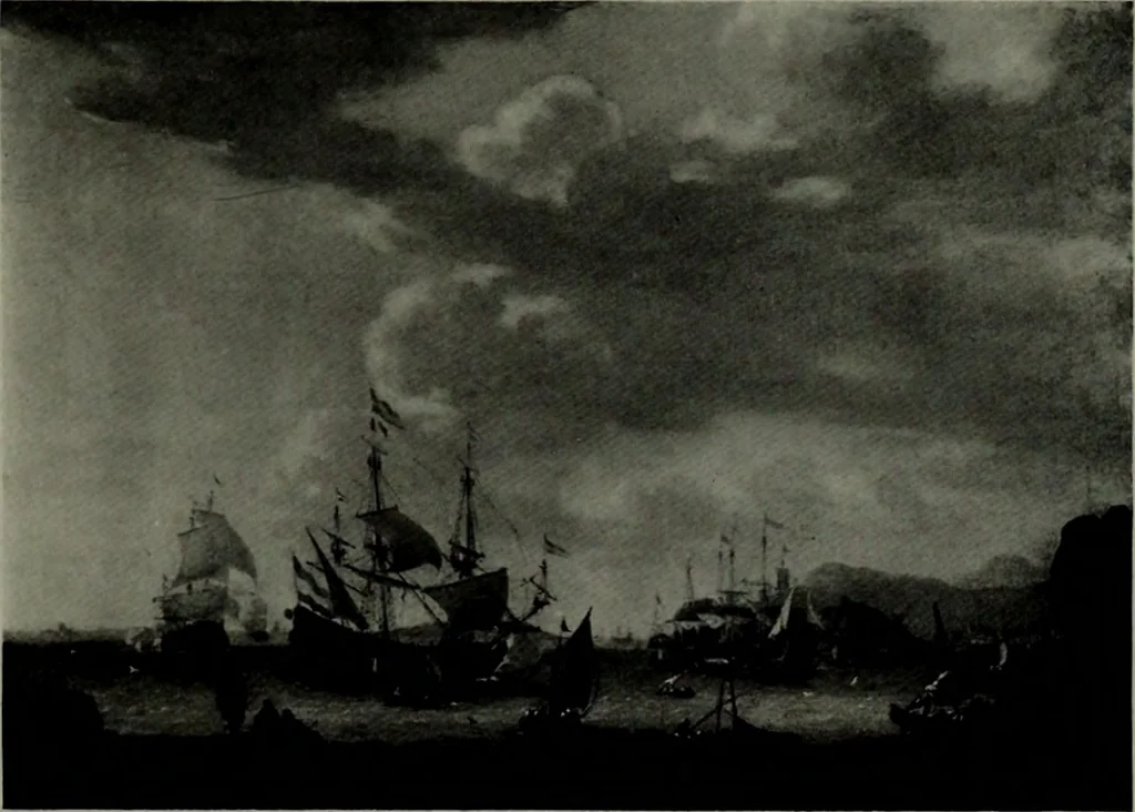 An illustration from De luxe illustrated catalogue of the notable art collection formed by the late George A. Hearn ... to be sold at unrestricted public sale, as directed by the terms of the will, Clarkson Cowl, Herbert Spencer Greims and George E. Schank, executors, on the afternoons and evenings at the places herein stated .., 1918, leaf 288
