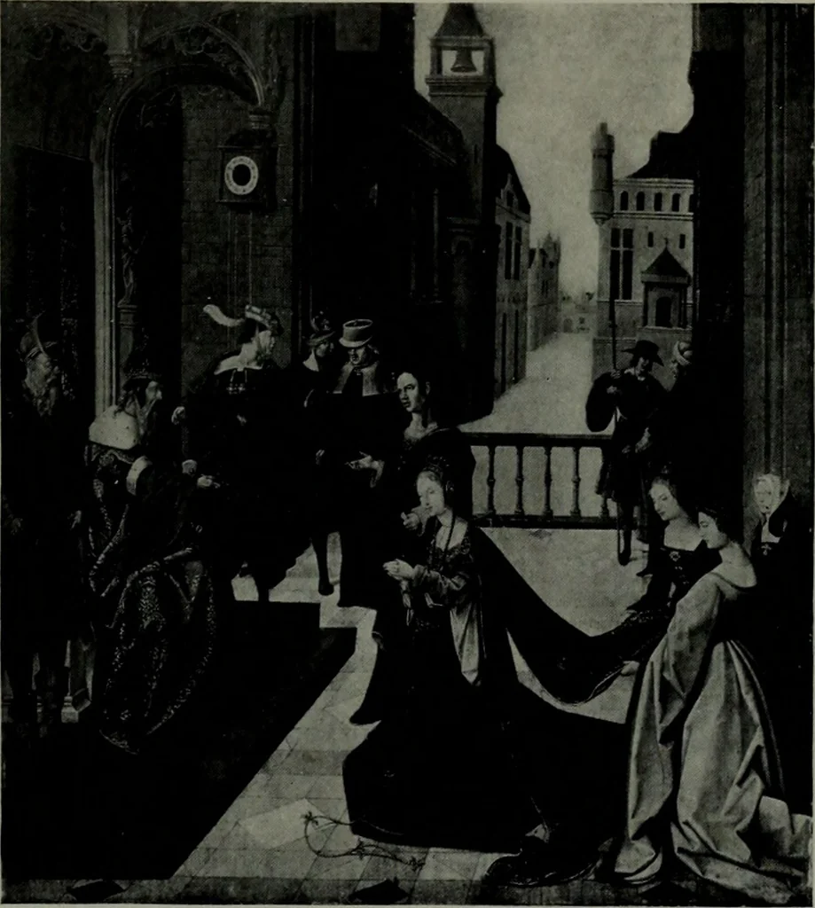 An illustration from De luxe illustrated catalogue of the notable art collection formed by the late George A. Hearn ... to be sold at unrestricted public sale, as directed by the terms of the will, Clarkson Cowl, Herbert Spencer Greims and George E. Schank, executors, on the afternoons and evenings at the places herein stated .., 1918, leaf 298