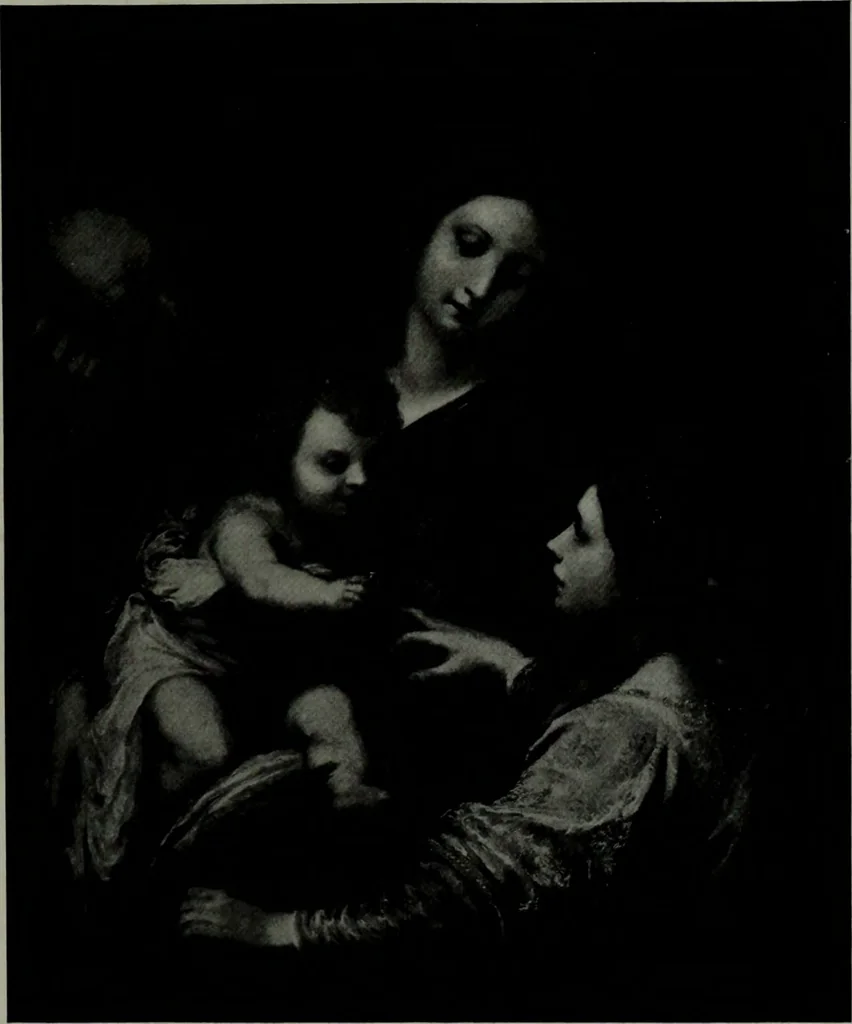 An illustration from De luxe illustrated catalogue of the notable art collection formed by the late George A. Hearn ... to be sold at unrestricted public sale, as directed by the terms of the will, Clarkson Cowl, Herbert Spencer Greims and George E. Schank, executors, on the afternoons and evenings at the places herein stated .., 1918, leaf 312