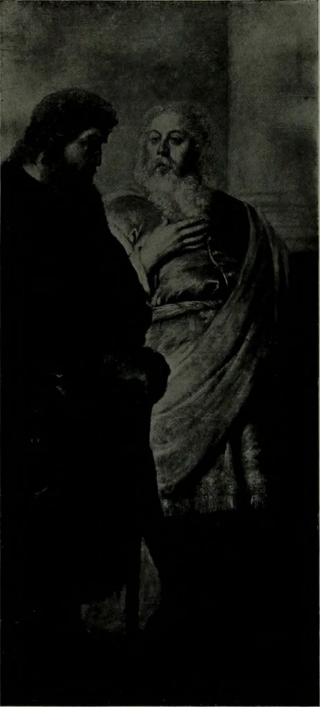 An illustration from De luxe illustrated catalogue of the notable art collection formed by the late George A. Hearn ... to be sold at unrestricted public sale, as directed by the terms of the will, Clarkson Cowl, Herbert Spencer Greims and George E. Schank, executors, on the afternoons and evenings at the places herein stated .., 1918, leaf 322