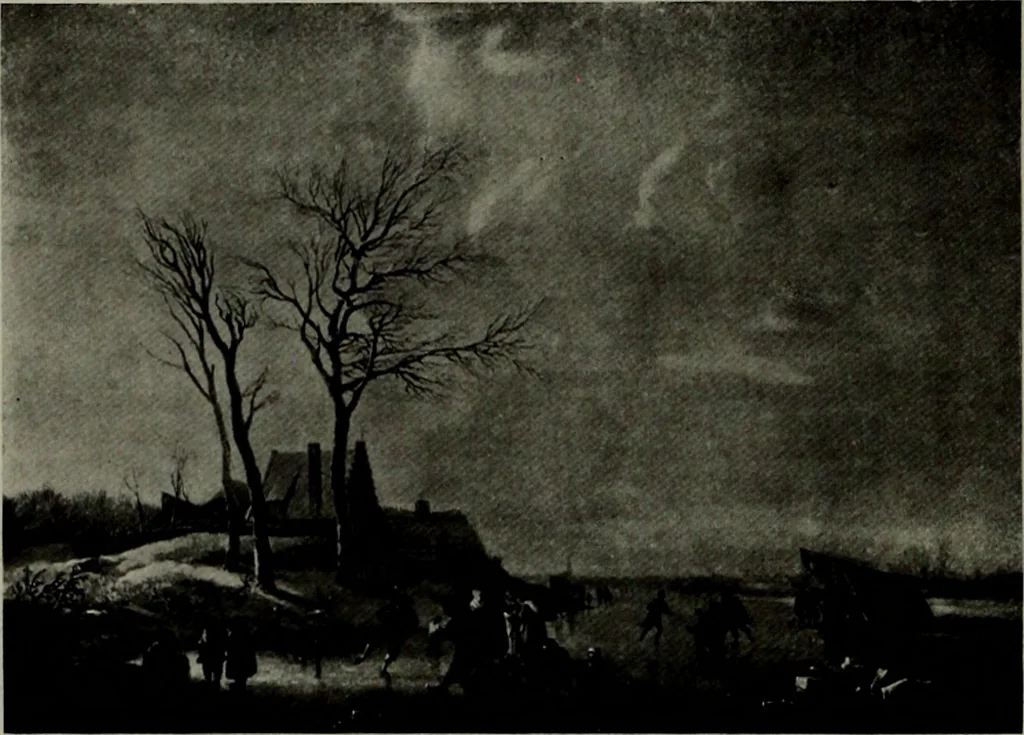 An illustration from De luxe illustrated catalogue of the notable art collection formed by the late George A. Hearn ... to be sold at unrestricted public sale, as directed by the terms of the will, Clarkson Cowl, Herbert Spencer Greims and George E. Schank, executors, on the afternoons and evenings at the places herein stated .., 1918, leaf 329